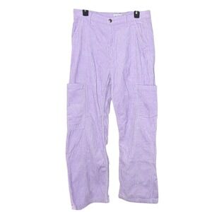 Arizona Jean Co. Lilac Corduroy Cargo Pants | Size‎ 11 | Y2K Retro Utility Vibes